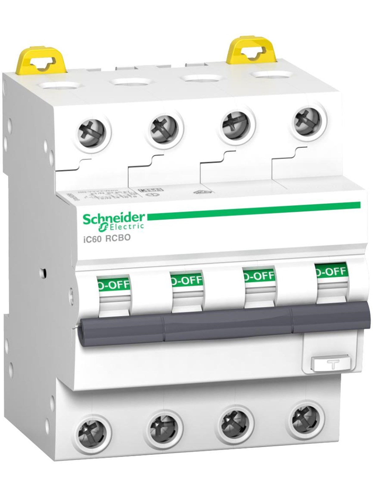Schneider Electric Acti9 ic60 rcbo 4p 16a 30ma c 6ka a