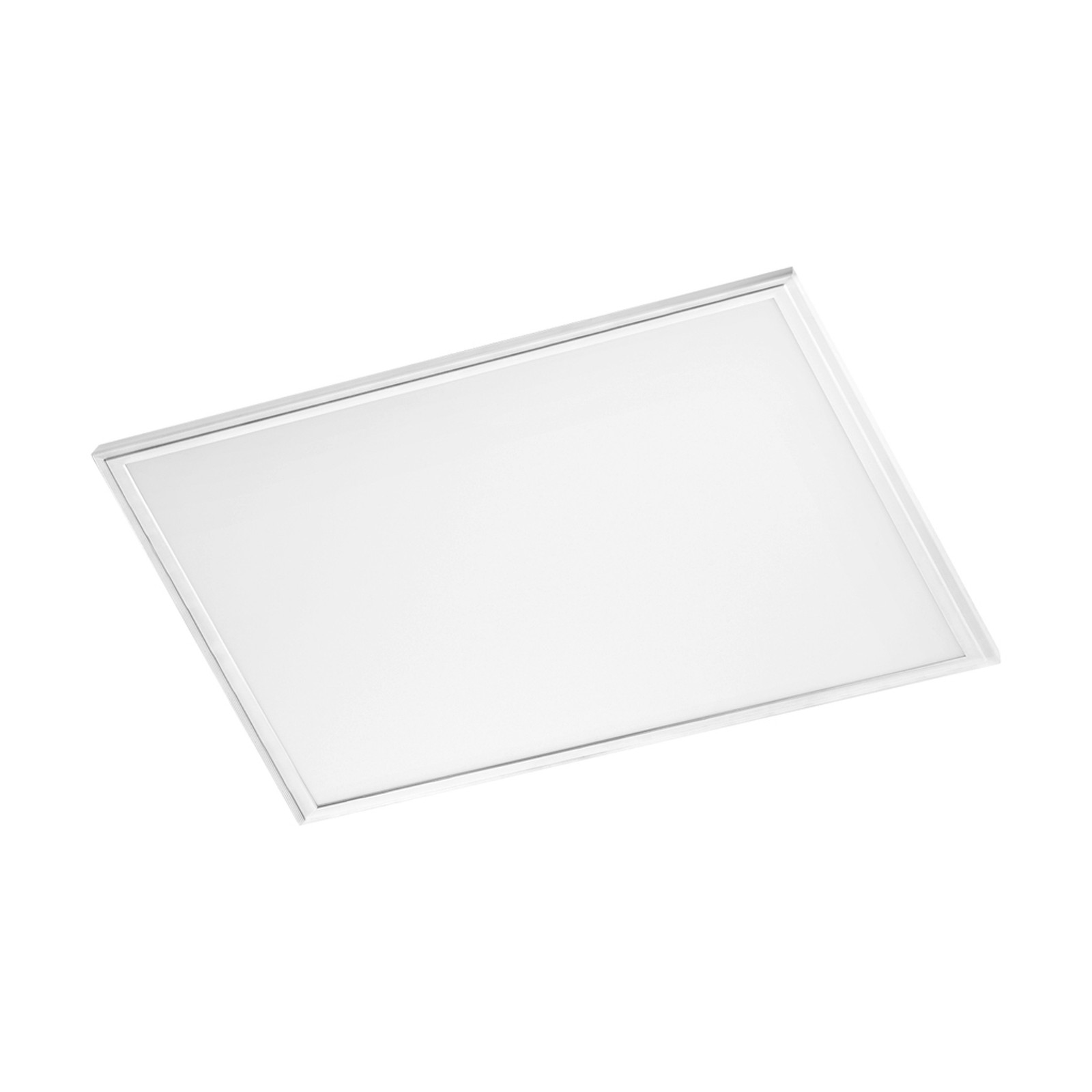 Eglo Salobrena 1 LED plafondlamp, vierkant, wit, aluminium en kunststof, IP20