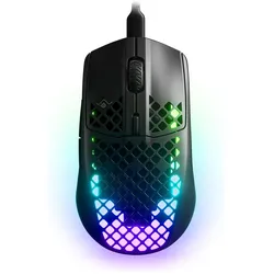 SteelSeries Aerox 3 Maus Onyx (Kabelgebunden), Maus, Schwarz