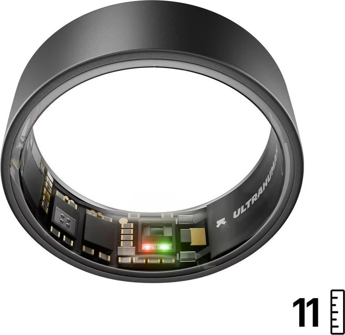 Ultrahuman Ring Air Matt Grey Größe 11