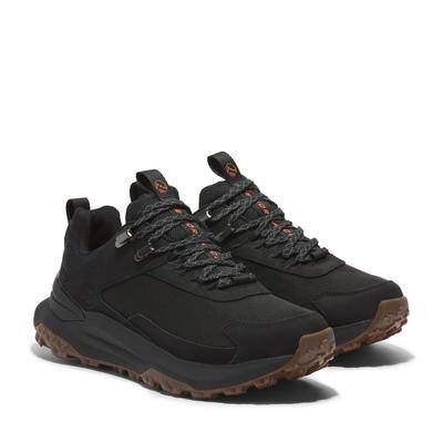 Sneaker TIMBERLAND "MOTION ACCESS - LOW LC WATERPROOF SNEAKER", Herren, Gr. 43,5, schwarz (schwarz mesh), Leder, Schuhe Sneaker, wasserdicht