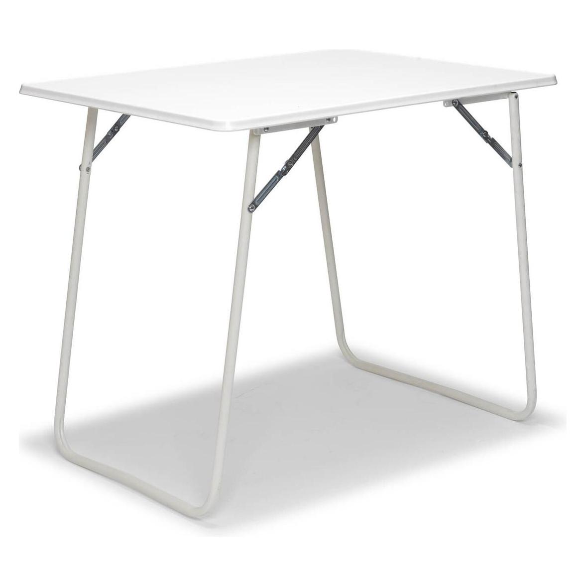 Best Camping Tisch Tisch 80 x 60 H 67 cm weiss (36506800)