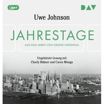 Jahrestage. Aus dem Leben von Gesine Cresspahl - Uwe Johnson, Audio, 9783742423146