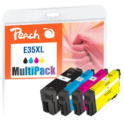 Peach Spar Pack Tintenpatronen kompatibel zu Epson T3596, No. 35XL, C13T35964010