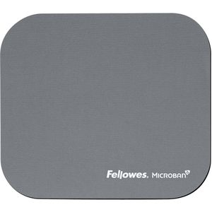 Fellowes Mauspad 59340, silber, 232 x 199 mm, Stoff