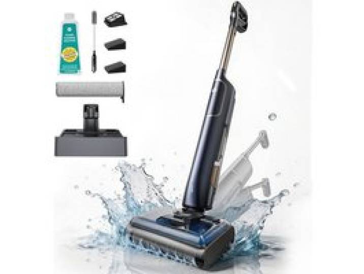 Aspirateur balai laveur - VACTIDY - Cleanova X7+ - Sans fil 3-en-1 - Autonomie 50 min - 25 kPa