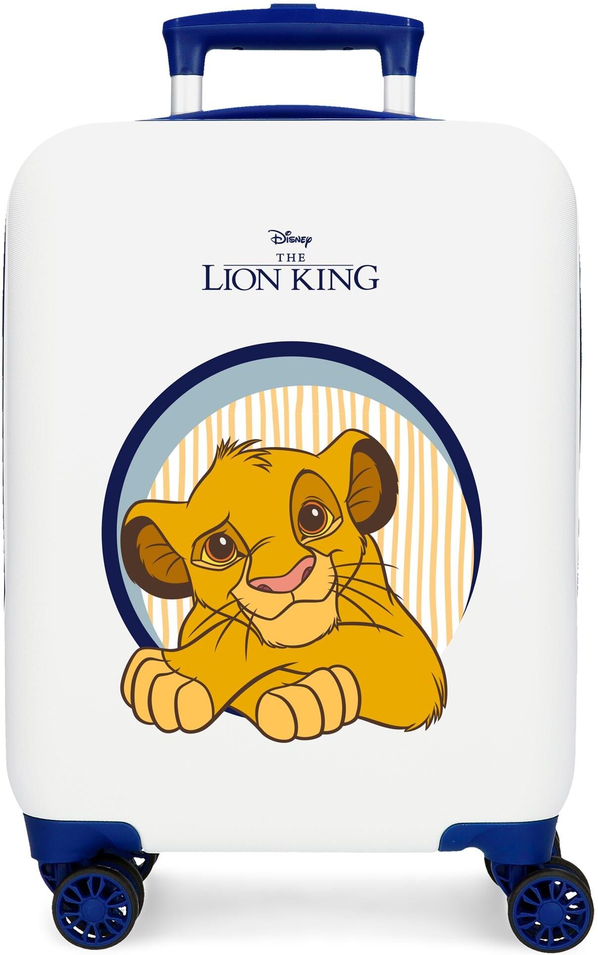 Disney Maleta de cabina Bambi con capacidad de 28L. Blanco