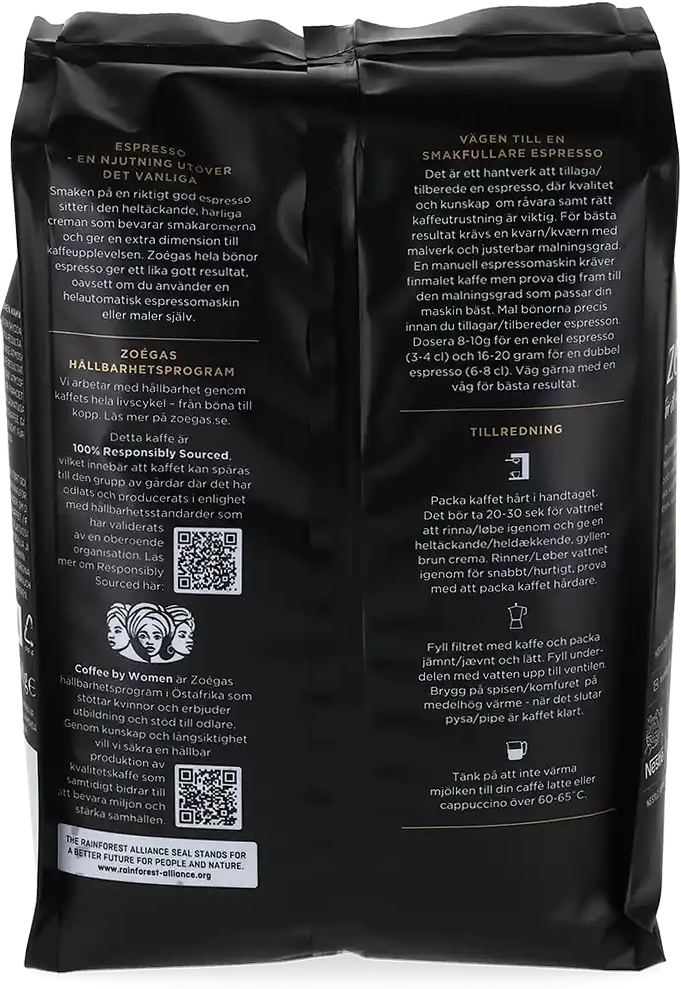 Zoégas Espresso Della Casa - 450 g. kaffebönor