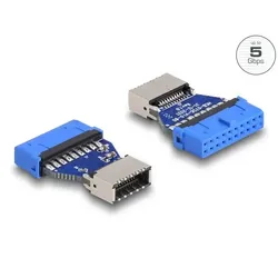 DeLOCK USB 5 Gbps Adapter Pfostenbuchse zu intern Typ-E Key A Buchse