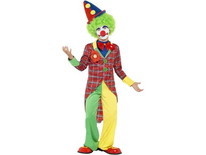 Smiffys Clown Costume, Red