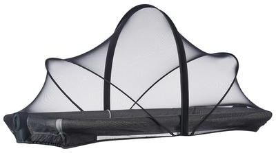 The Handy Homestead Baby Mosquito Net Tent Foldable Crib And Bassinet Bug Cover black
