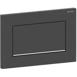 Geberit Sigma 10 Square Betätigungsplatte 115893141 schwarz matt lackiert, hochglanz verchromt