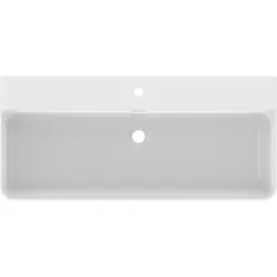 Ideal Standard Conca Waschtisch, 1 Hahnloch, 1000x450x165 mm, T3693V1, Farbe: Seidenweiß