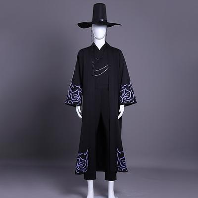 Von koreanischen Idolen inspiriert Popstar Kostüm Hanbok Festkleidung Koreanisch traditionell Virtuelles Idol for Herren Erwachsene Halloween Karneval Leistung Comic-Konzert Anime Expo