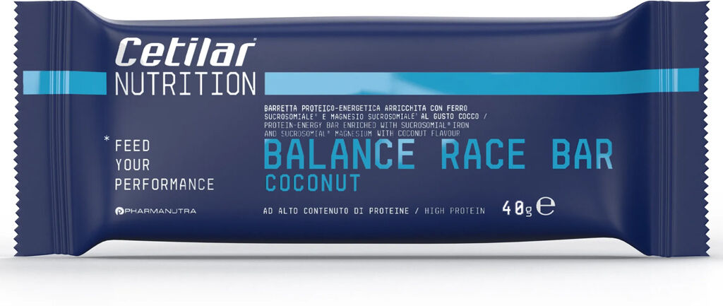 cetilar balance race bar coconut 40 gr