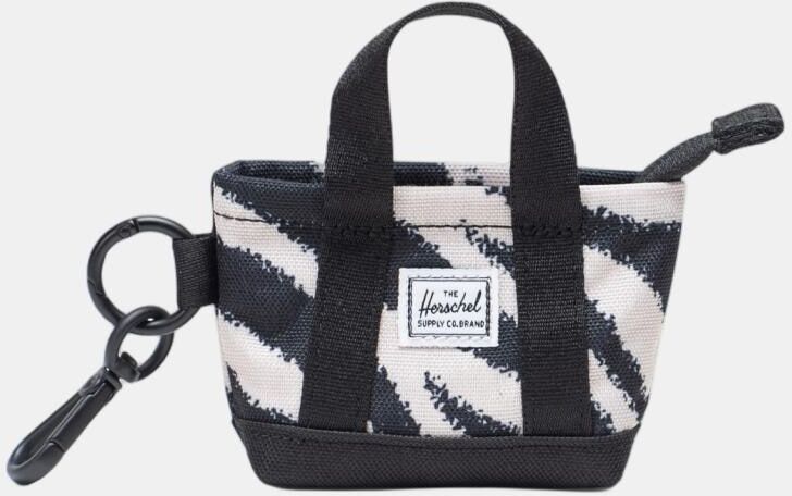 Herschel classic backpack bag charm. Blanco