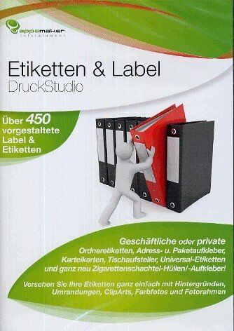 appsmaker - Etiketten & Label DruckStudio - Preis vom 15.10.2026 23:06:25 h