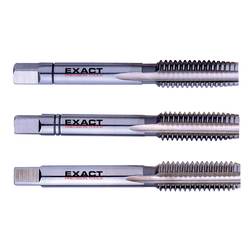 Exact 00244 Handgewindebohrer-Set 3teilig metrisch M20 2.5 mm Linksschneidend DIN 352 HSS 1 Set