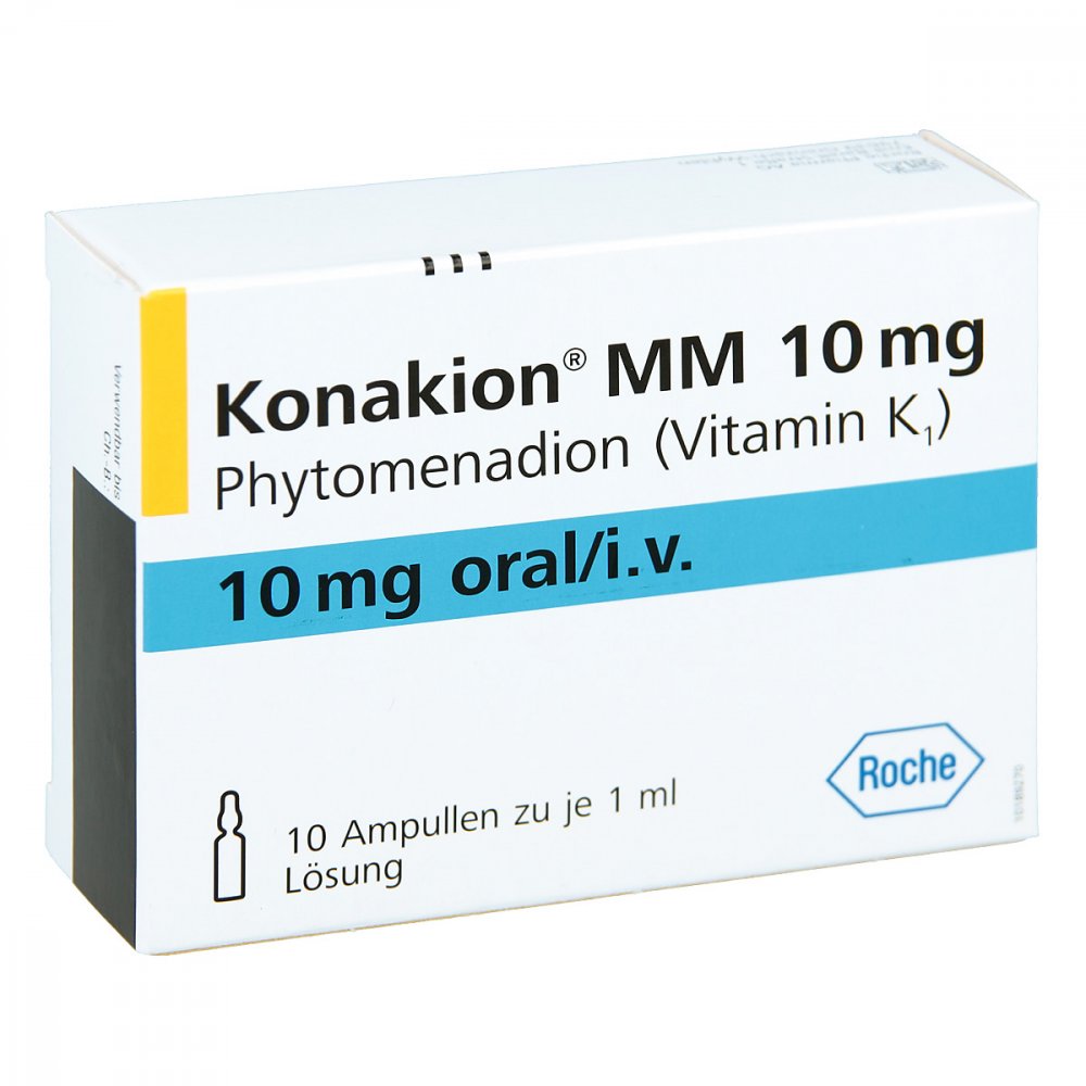 CHEPLAPHARM Arzneimittel GmbH Konakion Mm 10 mg Lösung 04273031