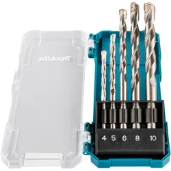 Makita Steinbohrer-Set, 5-teilig - 4-10 mm - D-72877