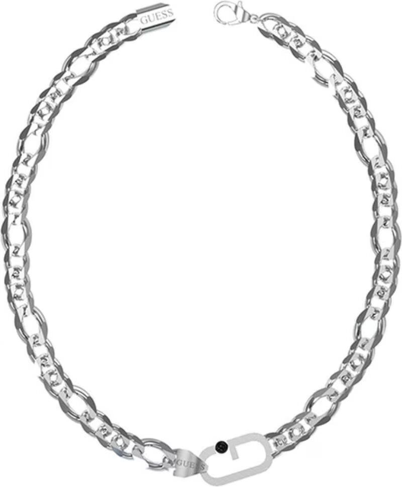 Collar Cadena Guess Jumn02126jwstt-U Plata 45cm Unisex