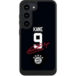 Nivocase Handyhülle für Samsung Galaxy S23 Hülle NIVOpure Case Schwarz FC Bayern München Trikot Harry Kane (Samsung Galaxy S23), Smartphone Hülle, Schwarz