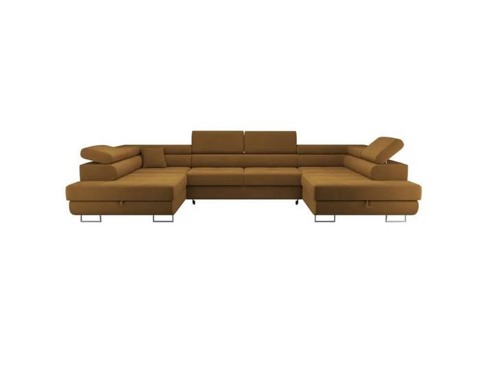 Muffo Ecksofa WILD U2, Gelegentliche Schlaffunktion, 2x Bettkasten