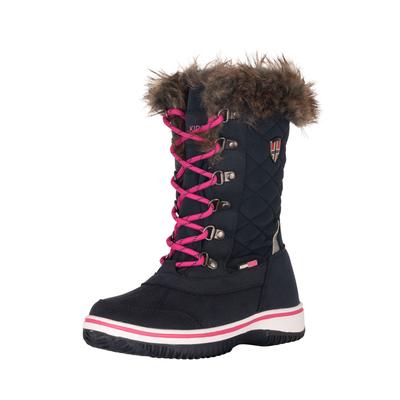 Winterstiefel TROLLKIDS "GIRLS HOLMENKOLLEN SNOW BOOTS XT", Damen, Gr. 32, bunt (navy, magenta), Synthetik, Textil, Schuhe Winterstiefel, Winterschuhe, Winterboots, Snowboots, wasserdicht, reflektierend