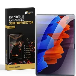 3x Panzerfolie für Samsung Galaxy Tab S8 Plus ANTI-SHOCK Displayschutz Schutzfolie HD KLAR ANTI-SHOCK/ ANTI-KRATZ/ ANTI STOSS/ ANTI BRUCH/ ANTI SPLITTER