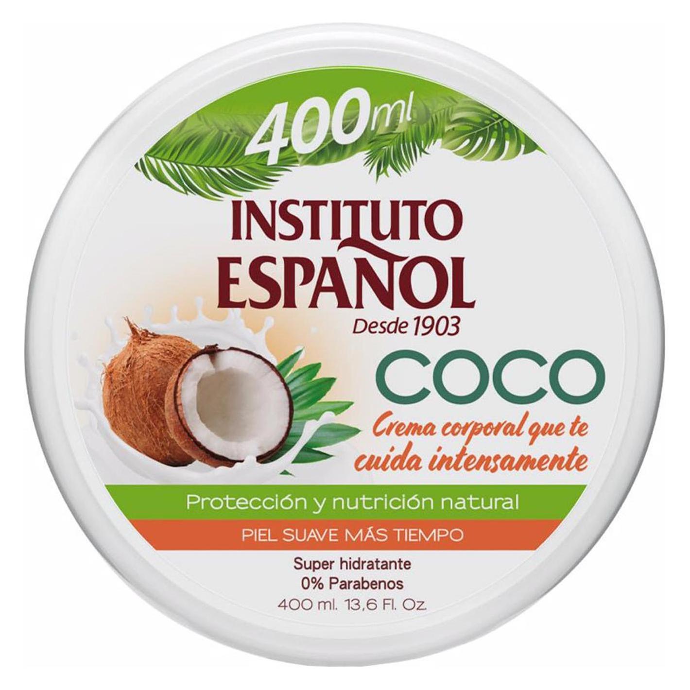 Instituto Español COCO crema corporal super hidratante 400 ml (Körpercreme, 400 ml) (8411047144169)