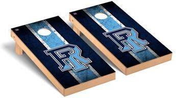 Skip's Garage Rhode Island Rams Vintage Cornhole Board Set