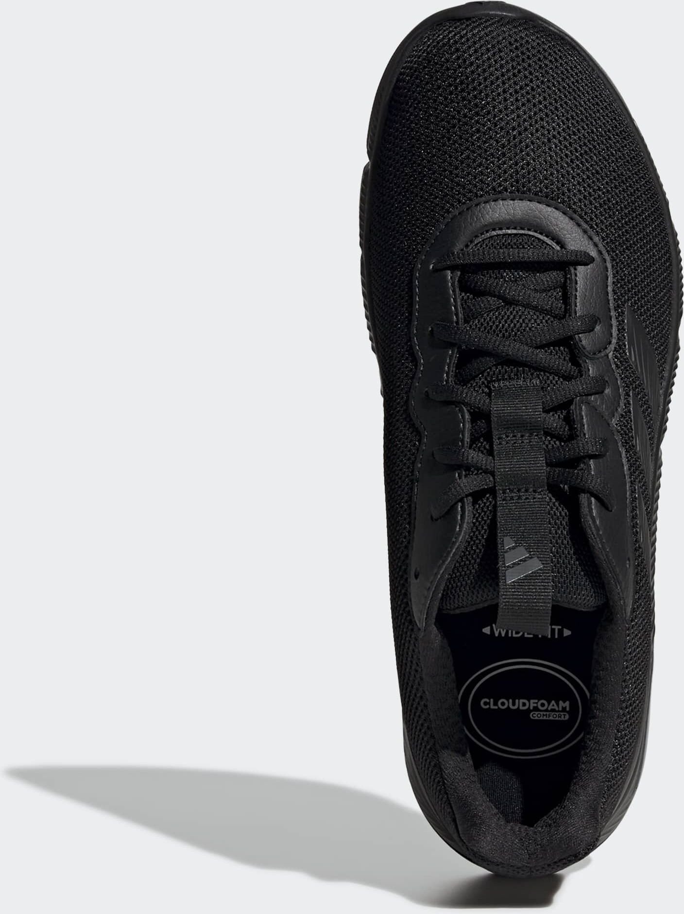 Adidas Sportswear "CLOUDFOAM FLEX, SCHNÜRSENKEL" core schwarz, core schwarz, grau six 44,5