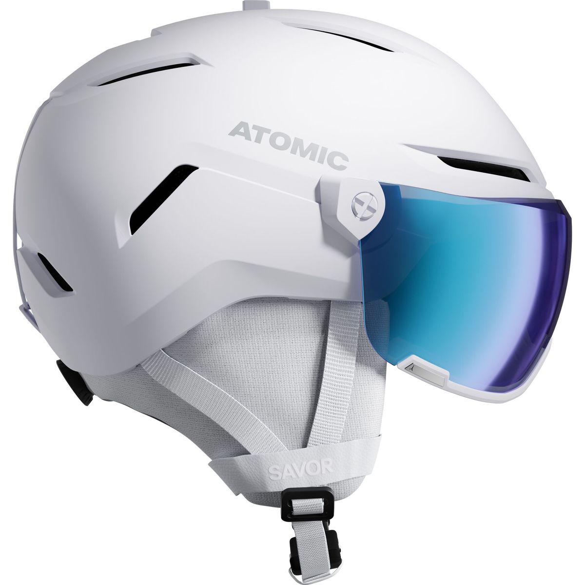 Atomic Savor Visor Stereo white heather blue stereo 51-55 AN5006932S