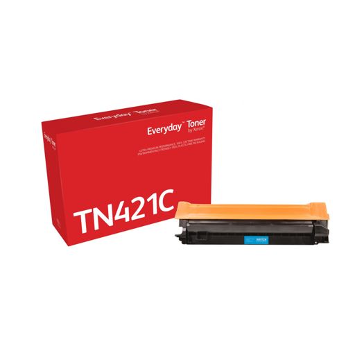 Xerox Everyday Cyan Toner ers. Brother TN-421C