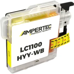 Kompatible Tinte ersetzt Brother LC-1100HYY yellow