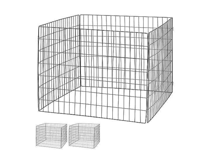 Relaxdays Komposter Metall, 3er Set, Biokomposter Garten, schwarz