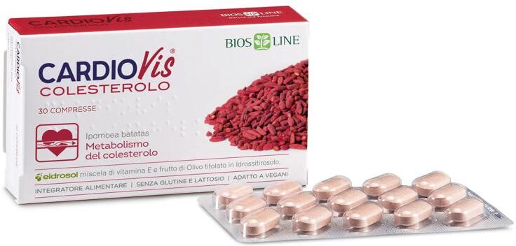 Cardiovis Integratore Colesterolo 30 Capsule