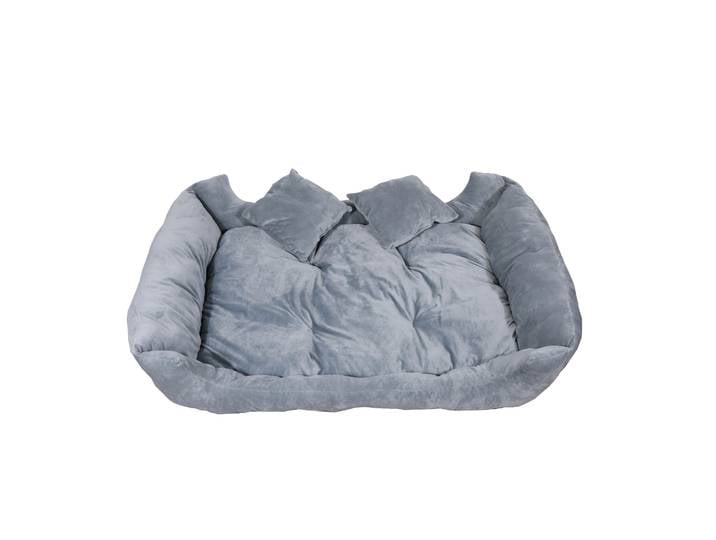 Hundebett SCHNUFFEL grau