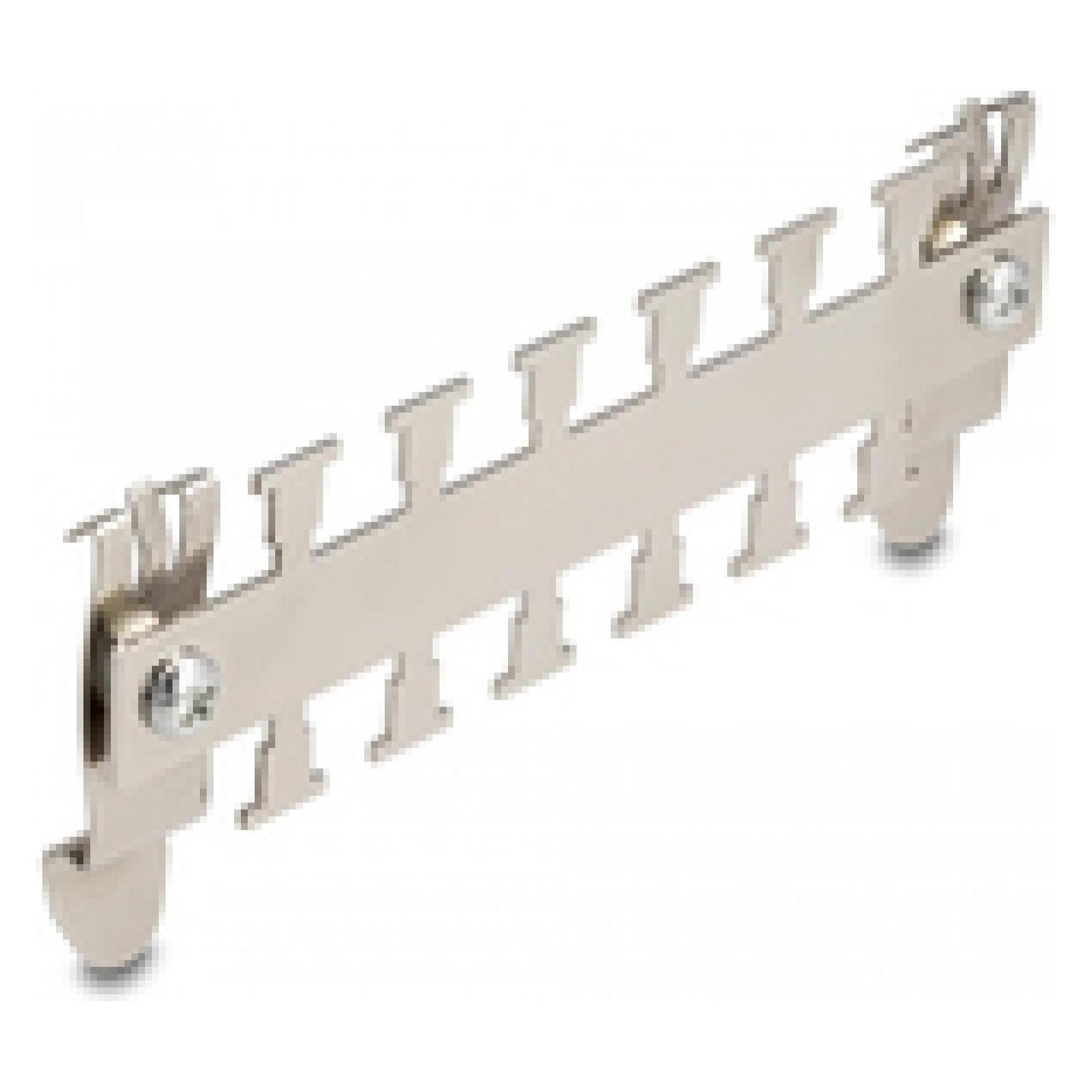 Delock Kabelabfangleiste für Hutschiene (Kabelkanal, 12.20 cm) (65969)