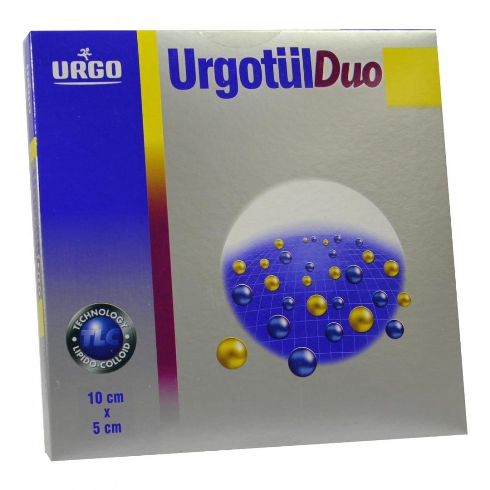 Urgo GmbH Urgotül Duo 5x10 cm Wundgaze 01916439