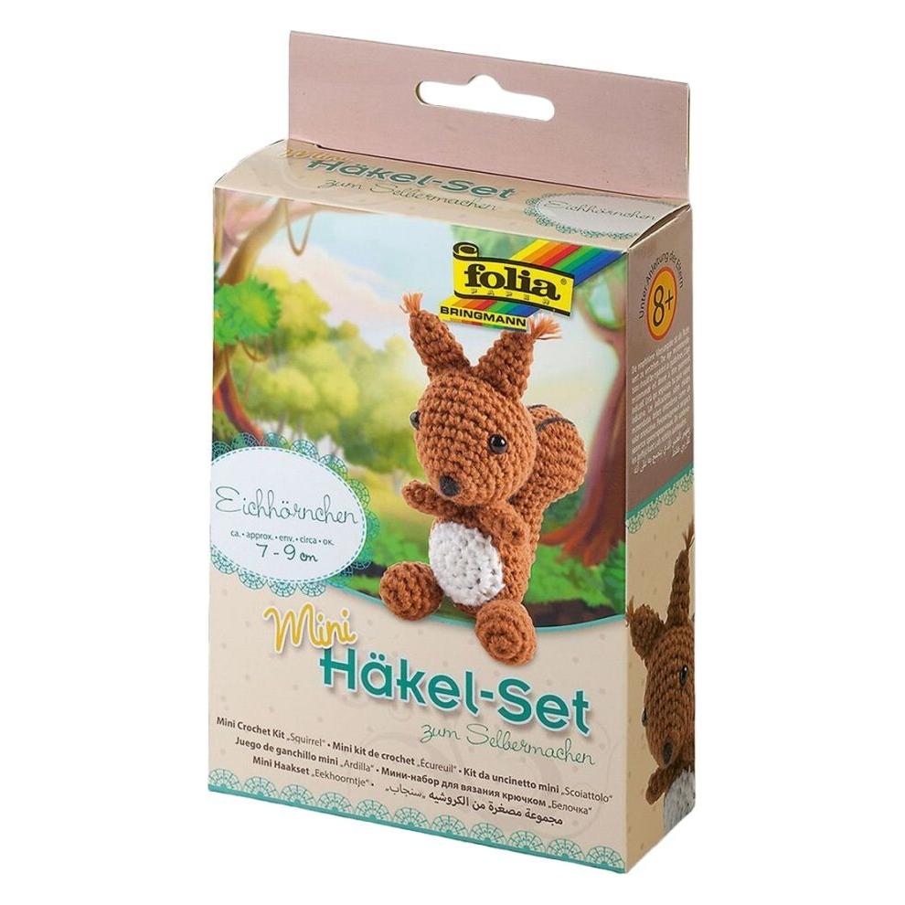 Folia Mini Häkelset Eichhörnchen (23909)