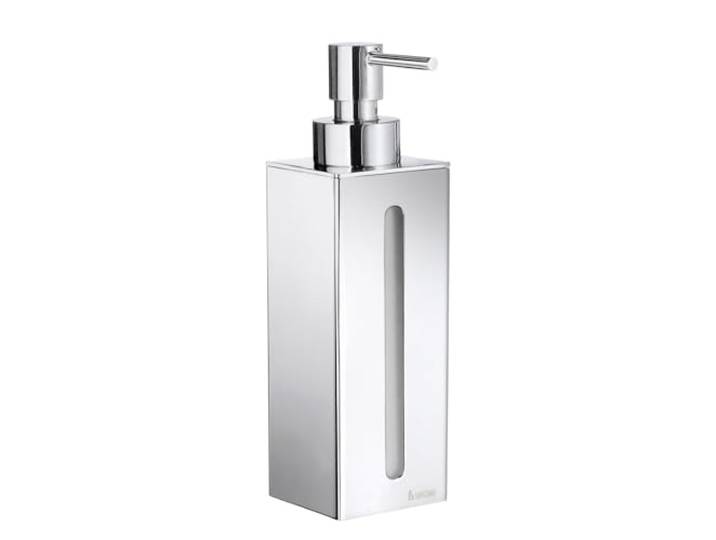 Smedbo Outline Seife und Lotion Spender, Silber