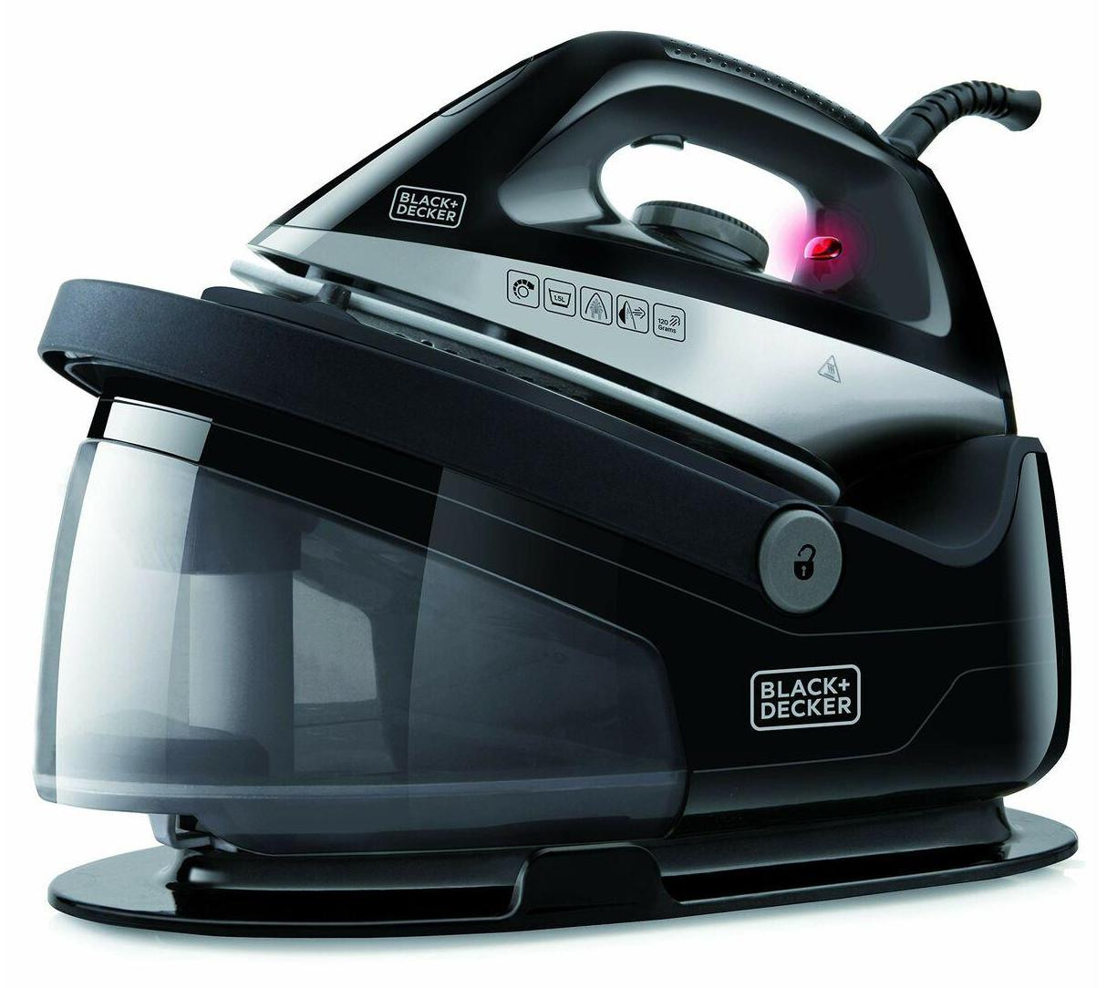 Black+Decker BXSS2200E Stoomstation met keramische zool en stoomstoot, 5 bar