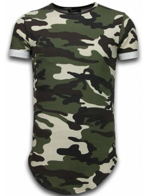 Tony Backer Known camouflage t-shirt long fit