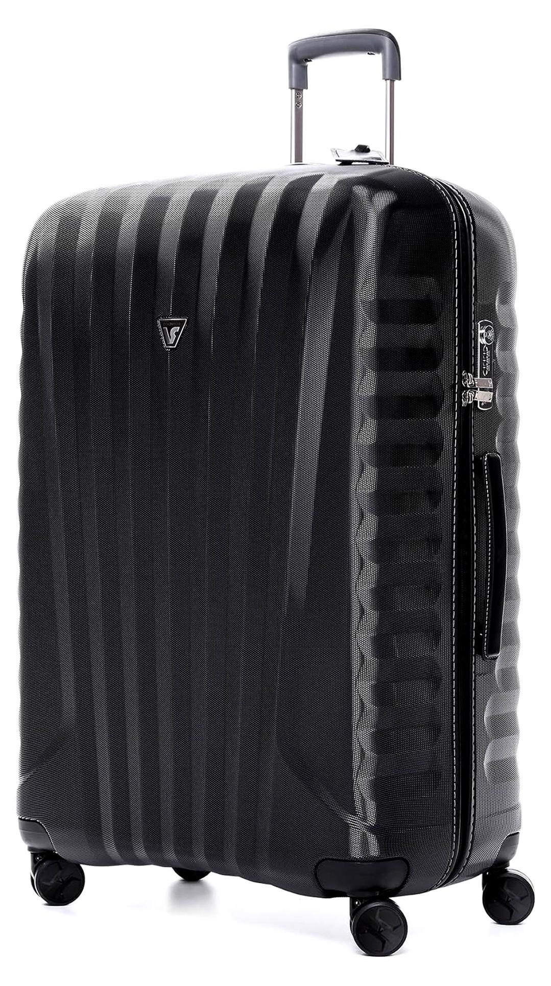 E-LITE Großer Koffer 80,5 cm - Schwarz