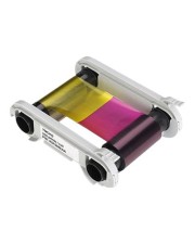 Evolis Farbe Gelb Magenta Cyan Resin-Schwarz Overlay Original Farbbandkassette für PriMacy (R5F008EAA)