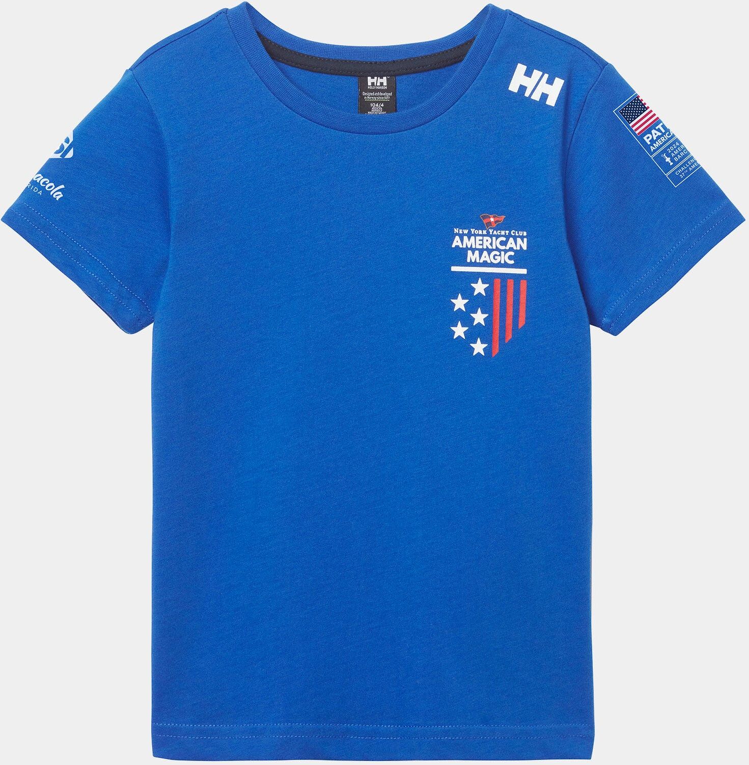Helly Hansen American Magic Kids' T-shirt - Blue - 1