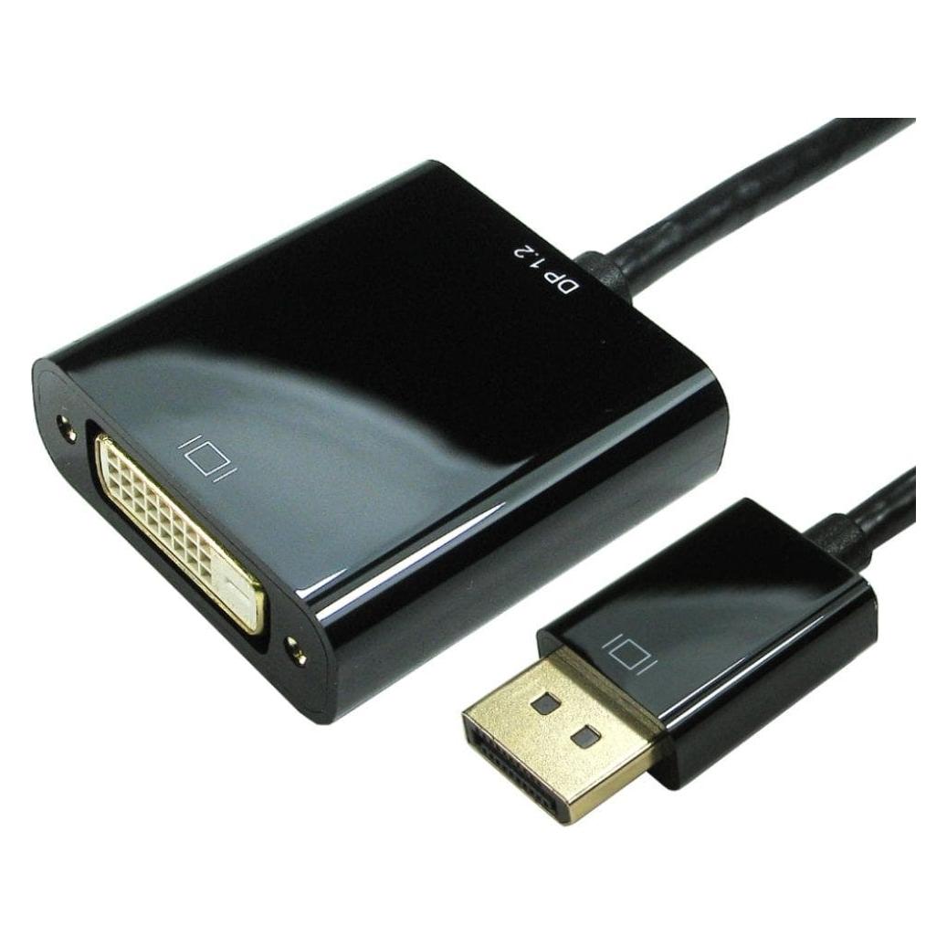 Cables Direct 15CM DISPLAY PORT V1.2-DVI-D (0.15 m) (HDDP-DVI)
