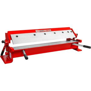 Holzmann Abkantbank AKM610ECO, mit segmentierter Biegeeinheit, bis 1 mm Blechstärke, 135° Biegewinkel, Arbeitsbreite 600 mm
