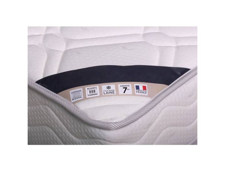 Matelas ressorts cylindriques - grand confort luxe ferme 140x190cm
